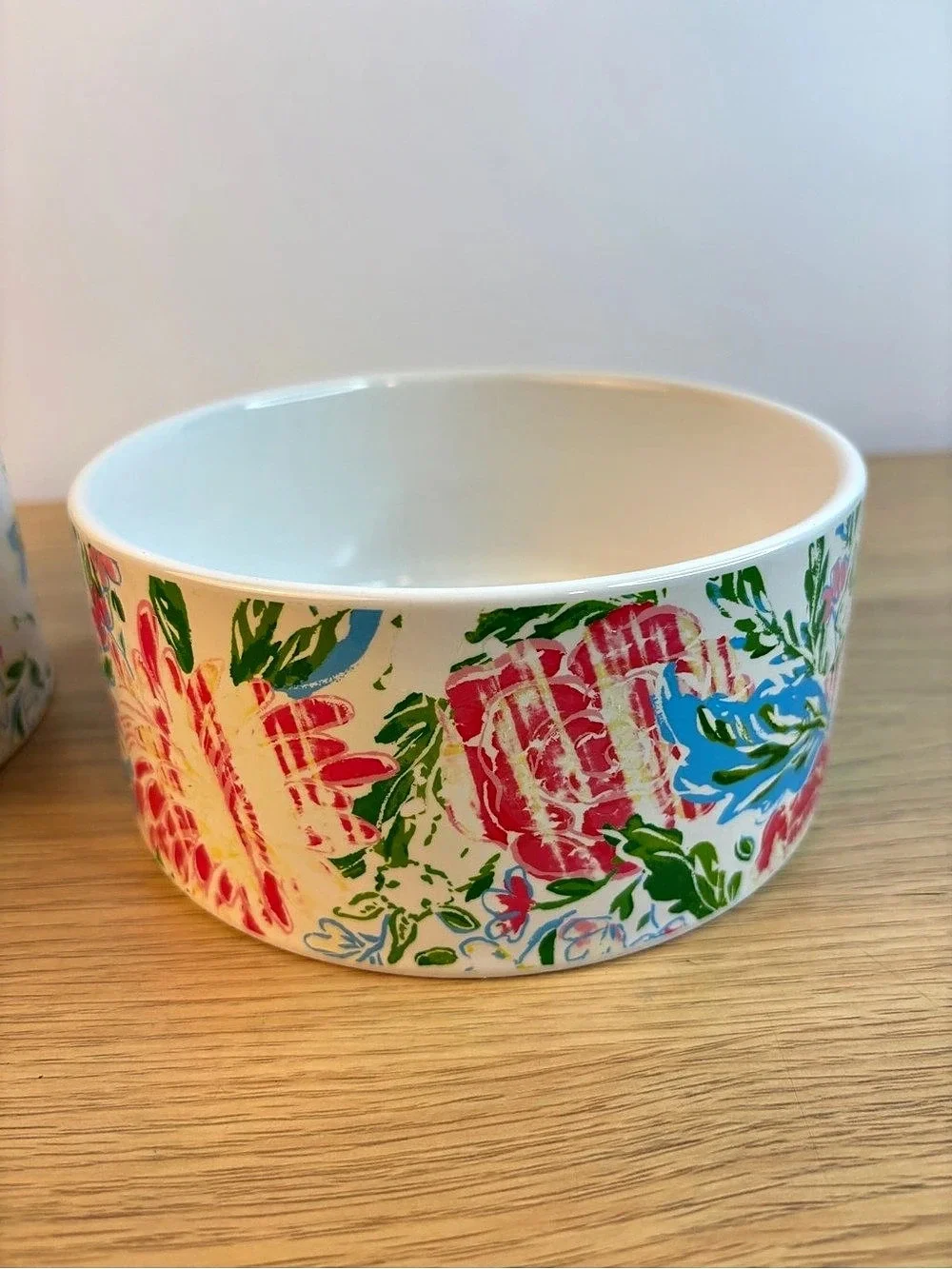 Lilly Pulitzer Bunny Business Floral Bowls Set of 2